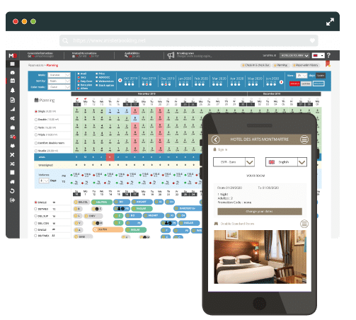 pms hotel sotware cloud property managament system hospitality solution misterbooking