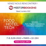 Misterbooking sera présent au stand E22 du FHT Paris les 7 & 8 juin 2022