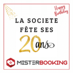 Misterbooking célèbre son 20ème anniversaire
